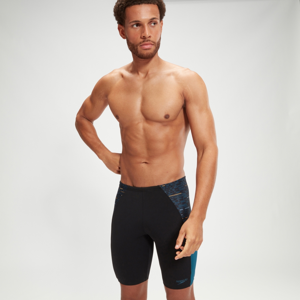Men's Endurance+ Max Splice Jammer Black/Teal