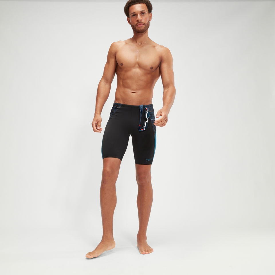 Men's Endurance+ Max Splice Jammer Black/Teal