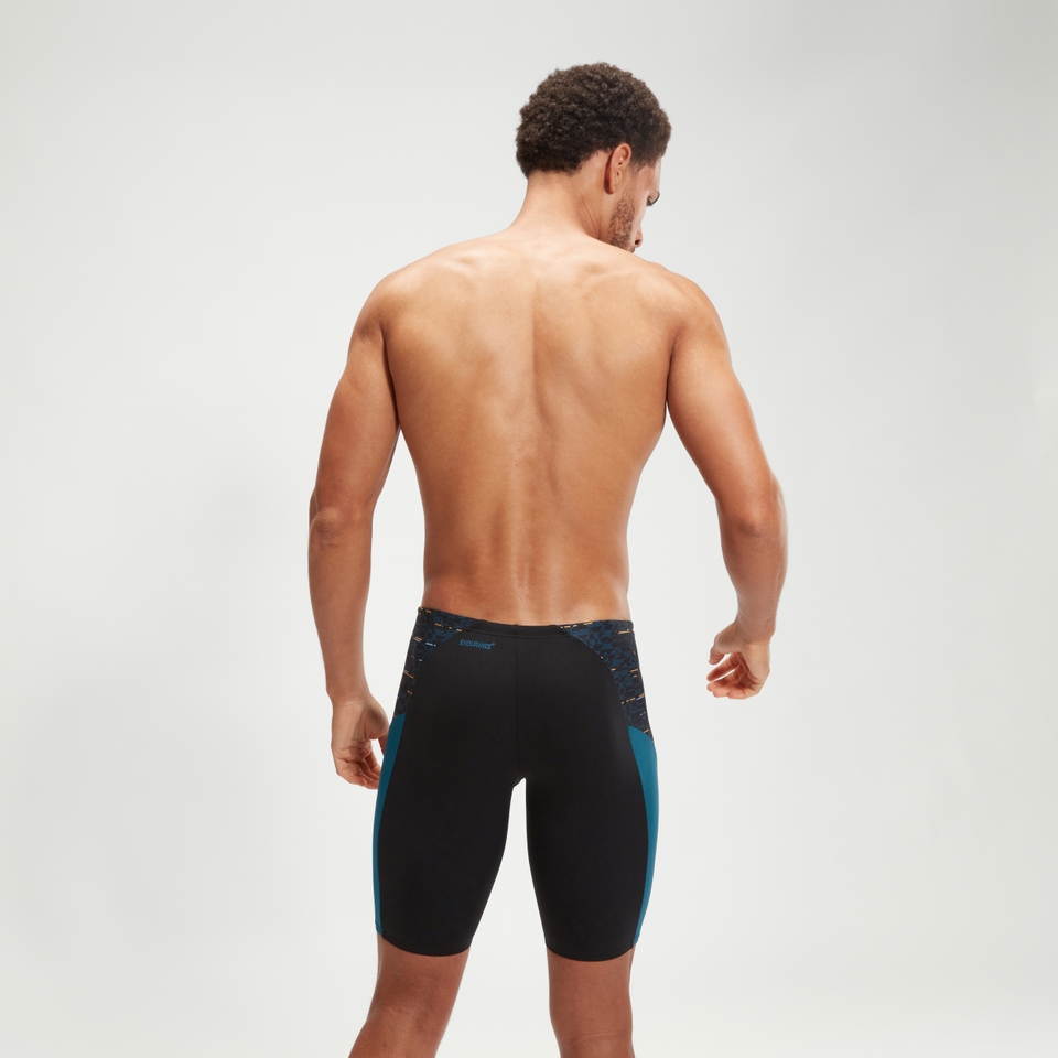 Men's Endurance+ Max Splice Jammer Black/Teal