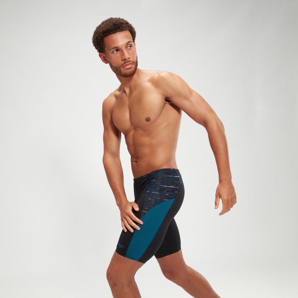 Men's Endurance+ Max Splice Jammer Black/Teal