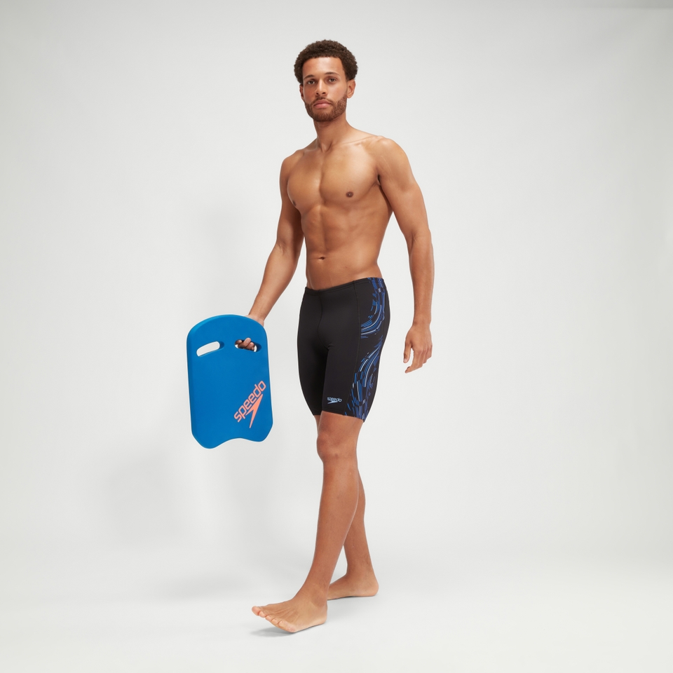 Men's Tech Panel Jammer Black/Blue