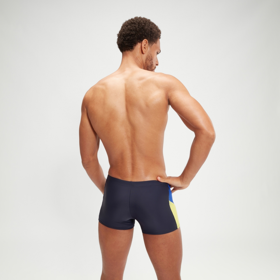 Tauch-Aquashorts für Herren Marineblau/Blau