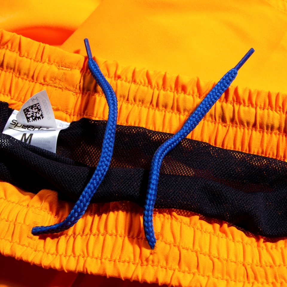 Men's Hyper Boom Splice 16'' Swim Shorts Orange/Blue