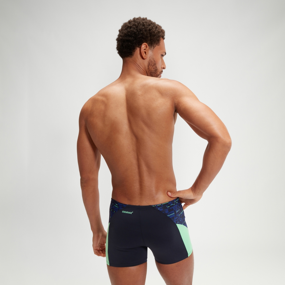 Men's Endrance+ Max Splice Aquashort Navy/Green