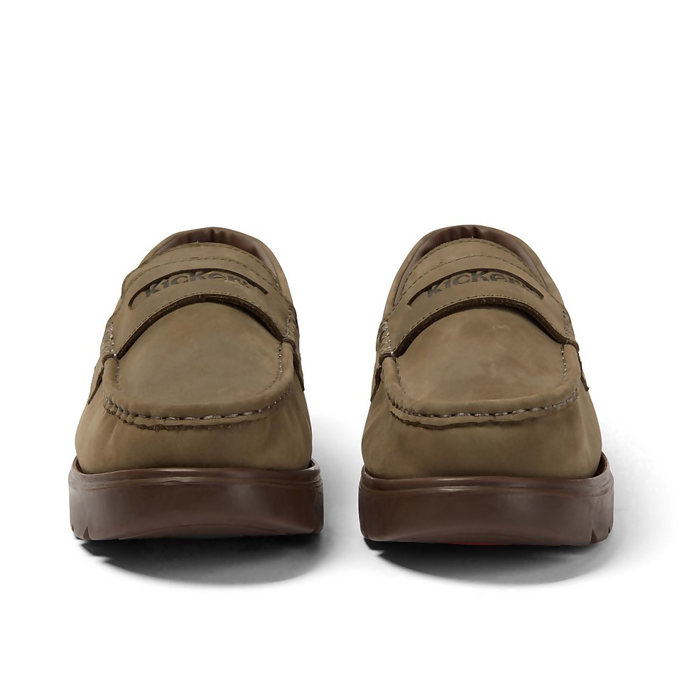 Adult Unisex Lennon Loafer Leather Dark Green