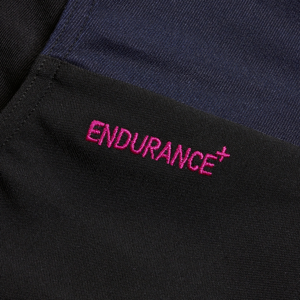 HyperBoom Muscleback-Badeanzug für Damen Schwarz/Pink