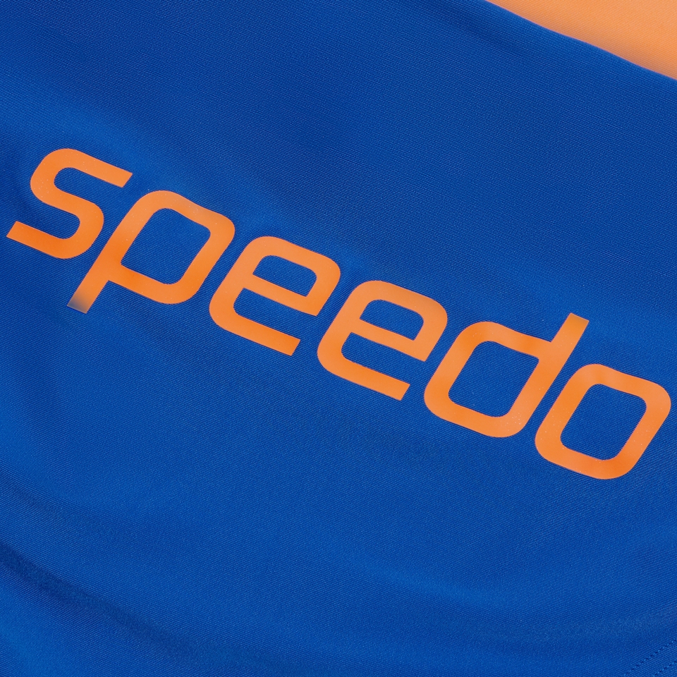 Men's Logo 7cm Brief Blue/Orange