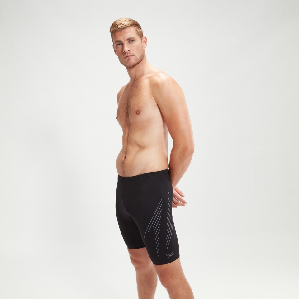 Men's Hyper Boom Placement Jammer Black/Grey