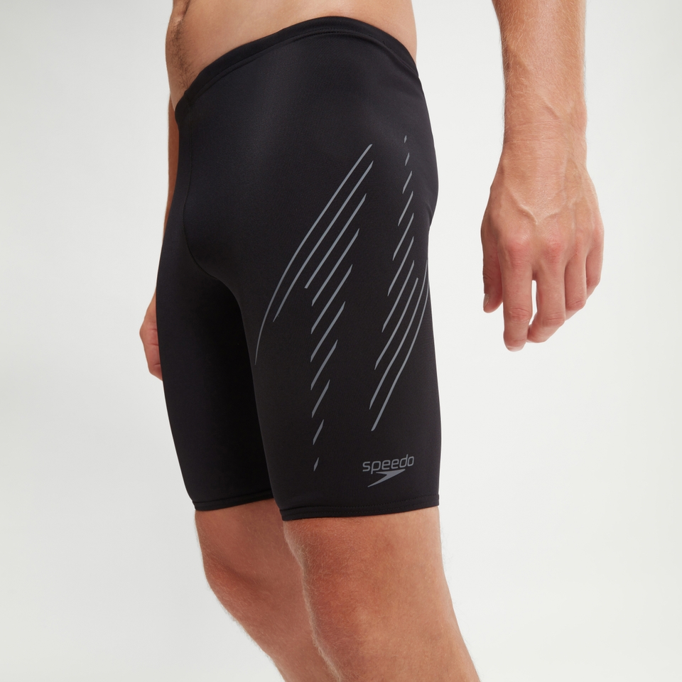 Men's Hyper Boom Placement Jammer Black/Grey