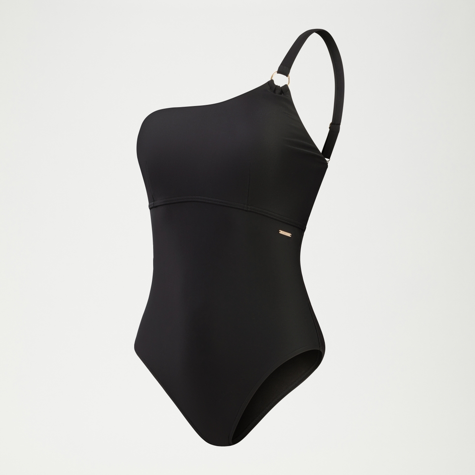 Women's Shaping Asymmetric Swimsuit Black