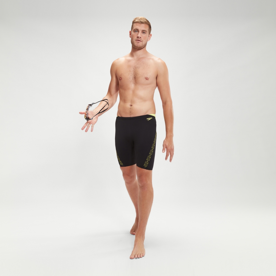 Men's Hyper Boom Splice Jammer Black/Yellow