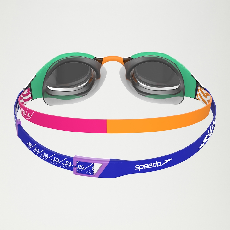 Adult Fastskin Hyper Elite Mirror Goggles Blue/Orange