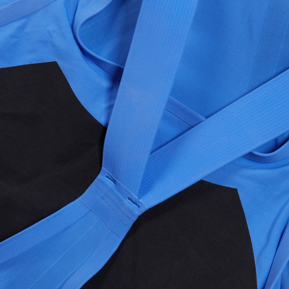 Fastskin LZR Pure Valor 2.0 Kneeskin-Schwimmanzug mit geschlossenem Rücken für Damen Blau/Schwarz