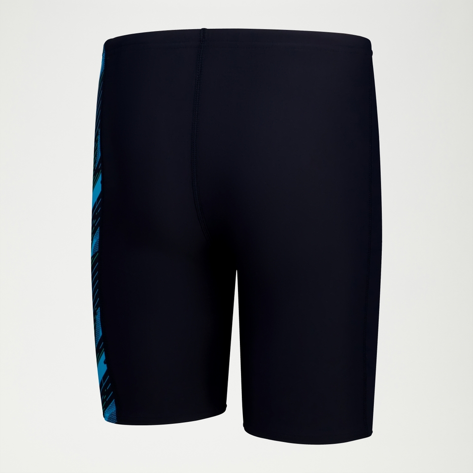 HyperBoom-Schwimmhose mit Einsätzen für Jungen Blau/Violett