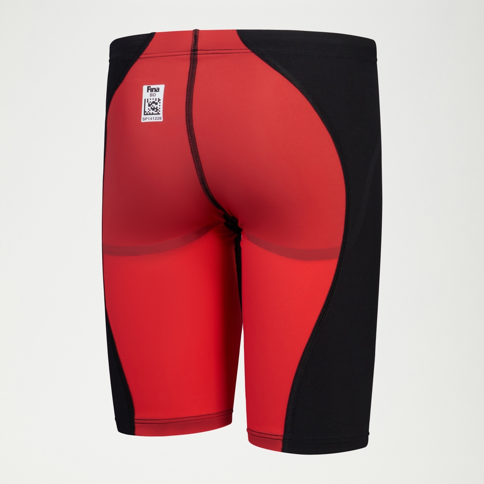 Boys Fastskin Junior LZR Ignite Jammer Black/Red