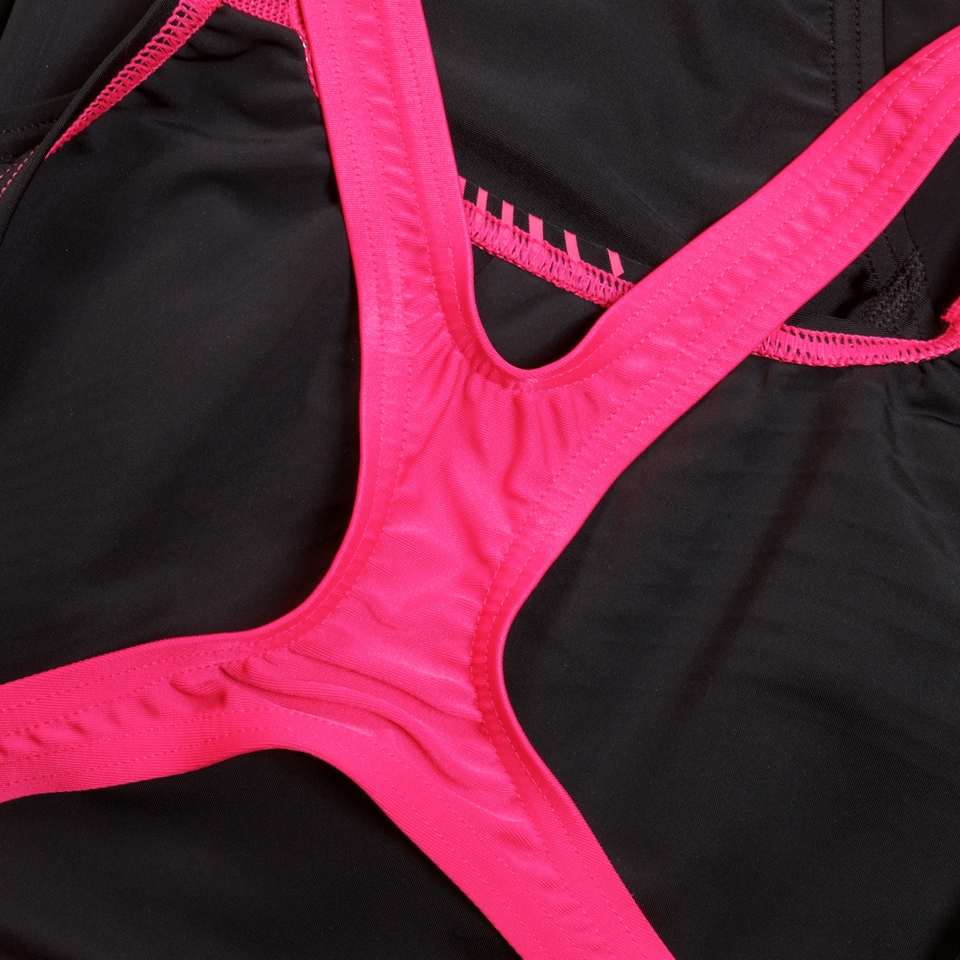Maillot de bain Femme Medley Logo noir/rose