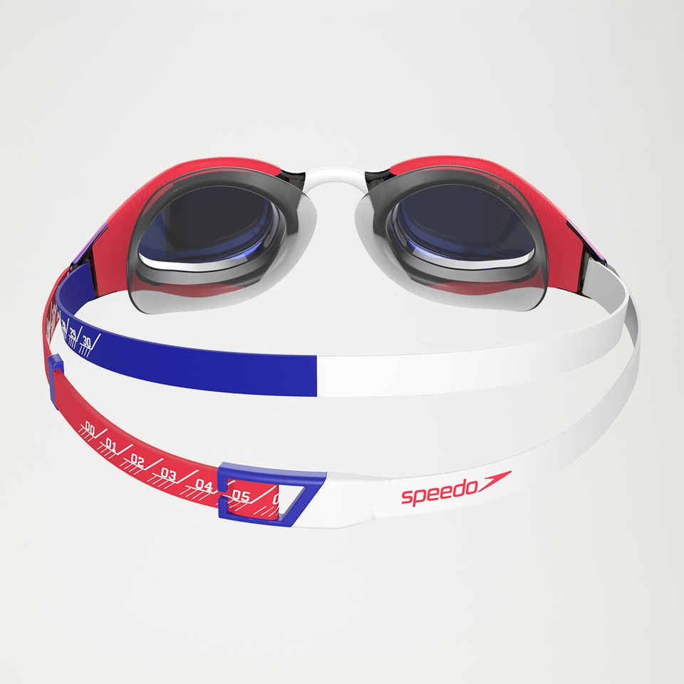 Adult Fastskin Hyper Elite Mirror Goggle Blue/Red/White