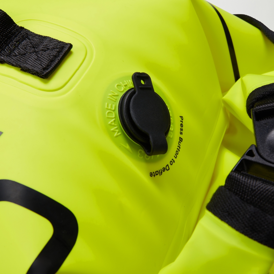 Dry Bag Tow Float Yellow/Black