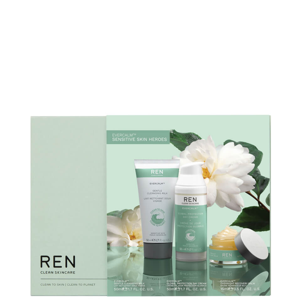 REN Clean Skincare Evercalm Sensitive Skin Heroes Set
