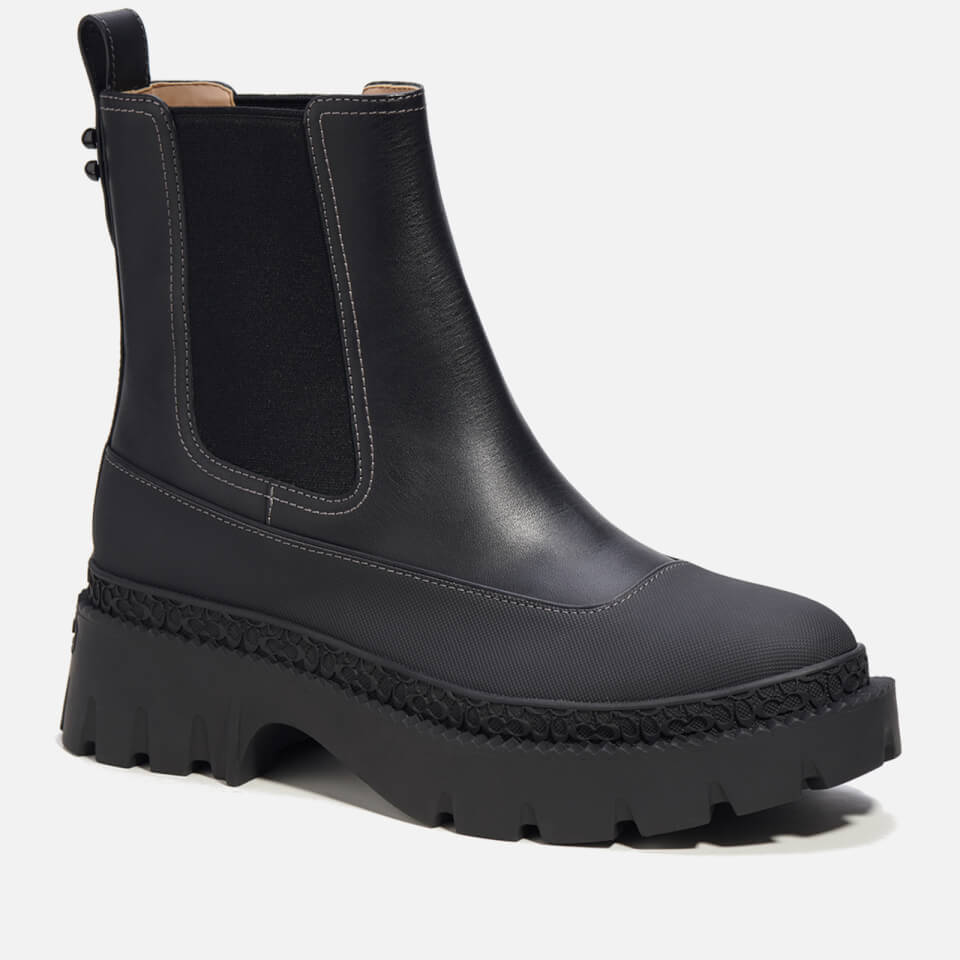 Coach Jayla Leather Chelsea Boots