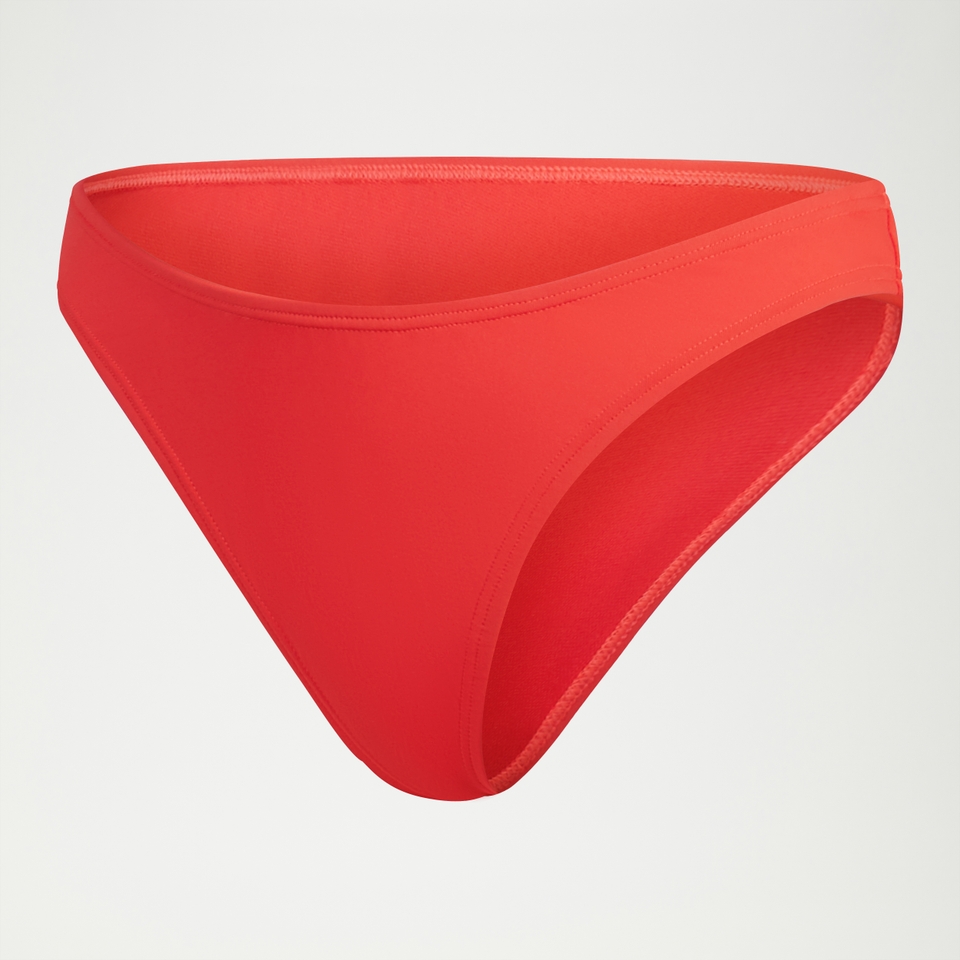 FLU3NTE Sccop Bikini Bottom Red
