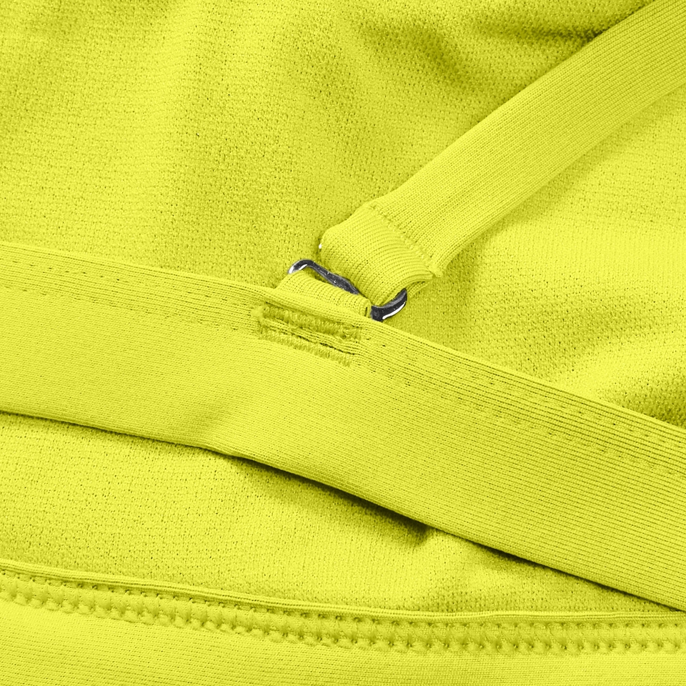 Grünes FLU3NTE Solid Convertible Bikinioberteil
