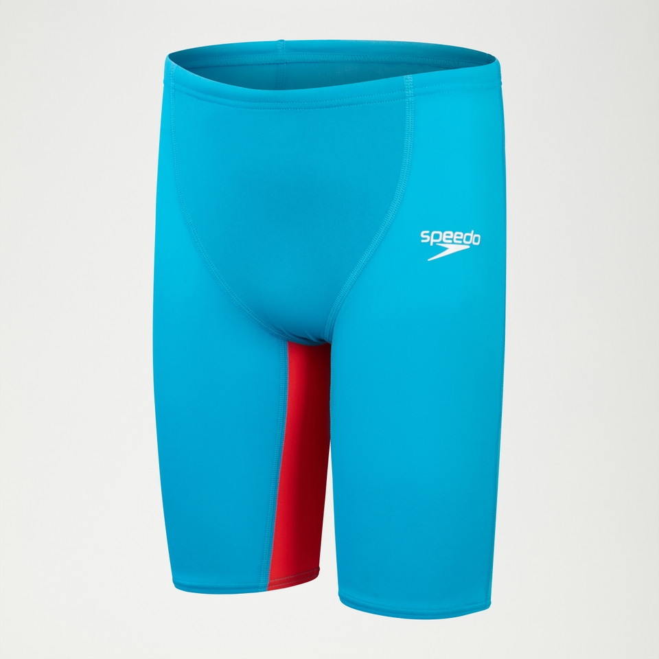 Boys Fastskin Junior Endurance+ Max High Waisted Jammer Blue/Red