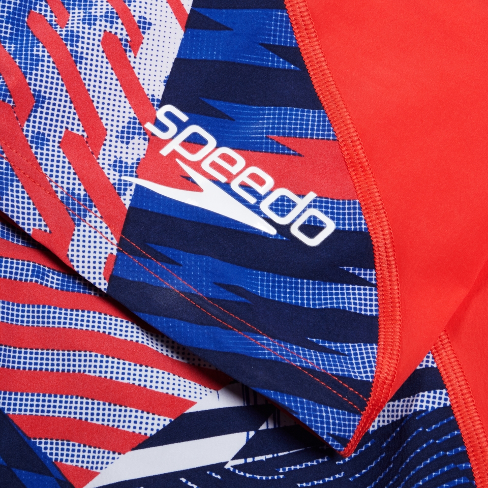Women's Fastskin LZR Ignite Kneeskin Red/Blue/White
