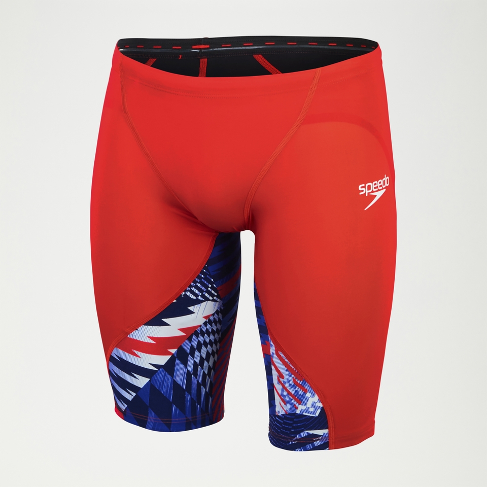 Fastskin LZR Ignite  Schwimmhose für Herren Rot/Blau/Weiß