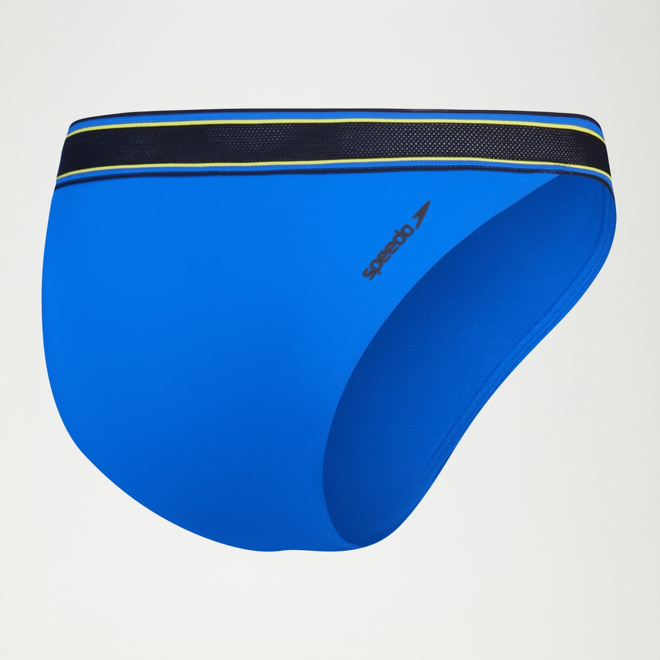 Blaue FLU3NTE V Scoop-Bikinihose