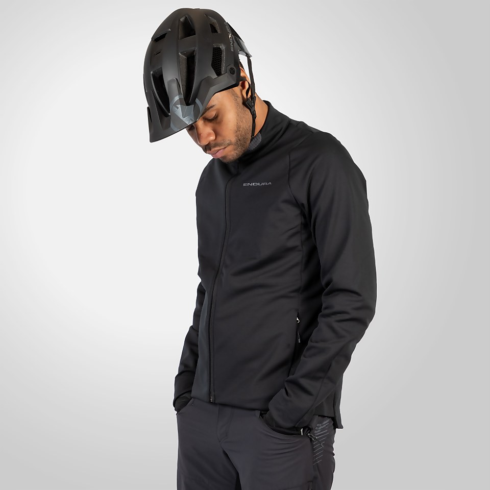 SingleTrack Softshell für Herren - Schwarz
