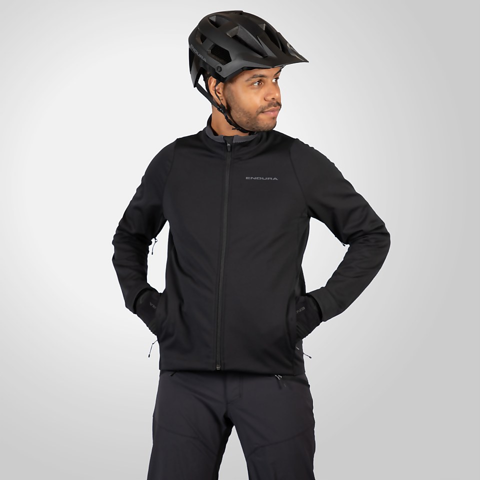 SingleTrack Softshell für Herren - Schwarz