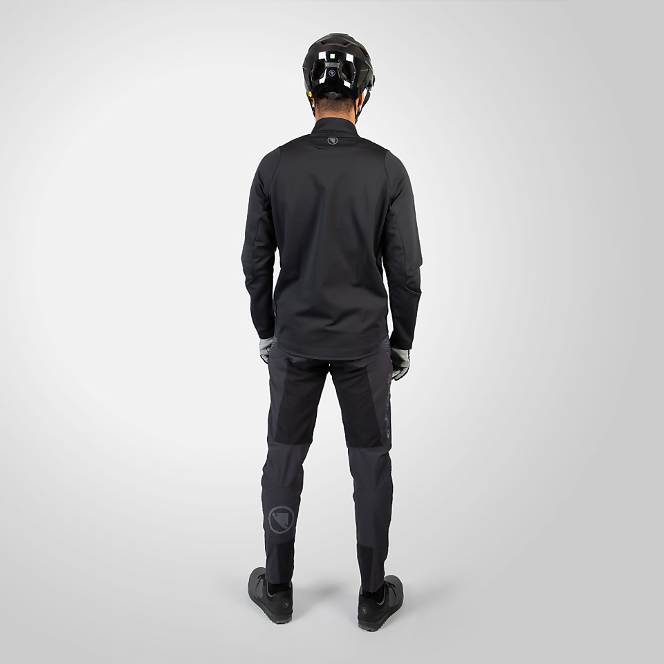 SingleTrack Softshell für Herren - Schwarz