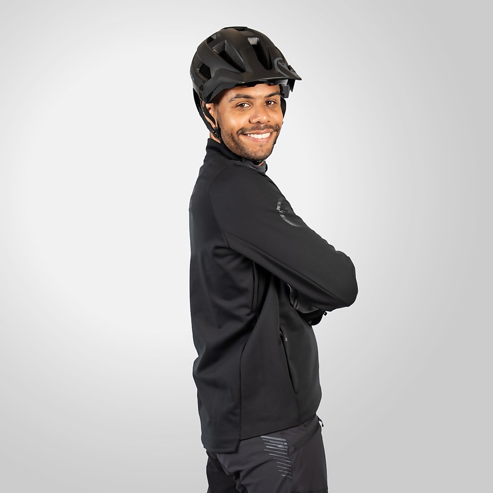 SingleTrack Softshell für Herren - Schwarz