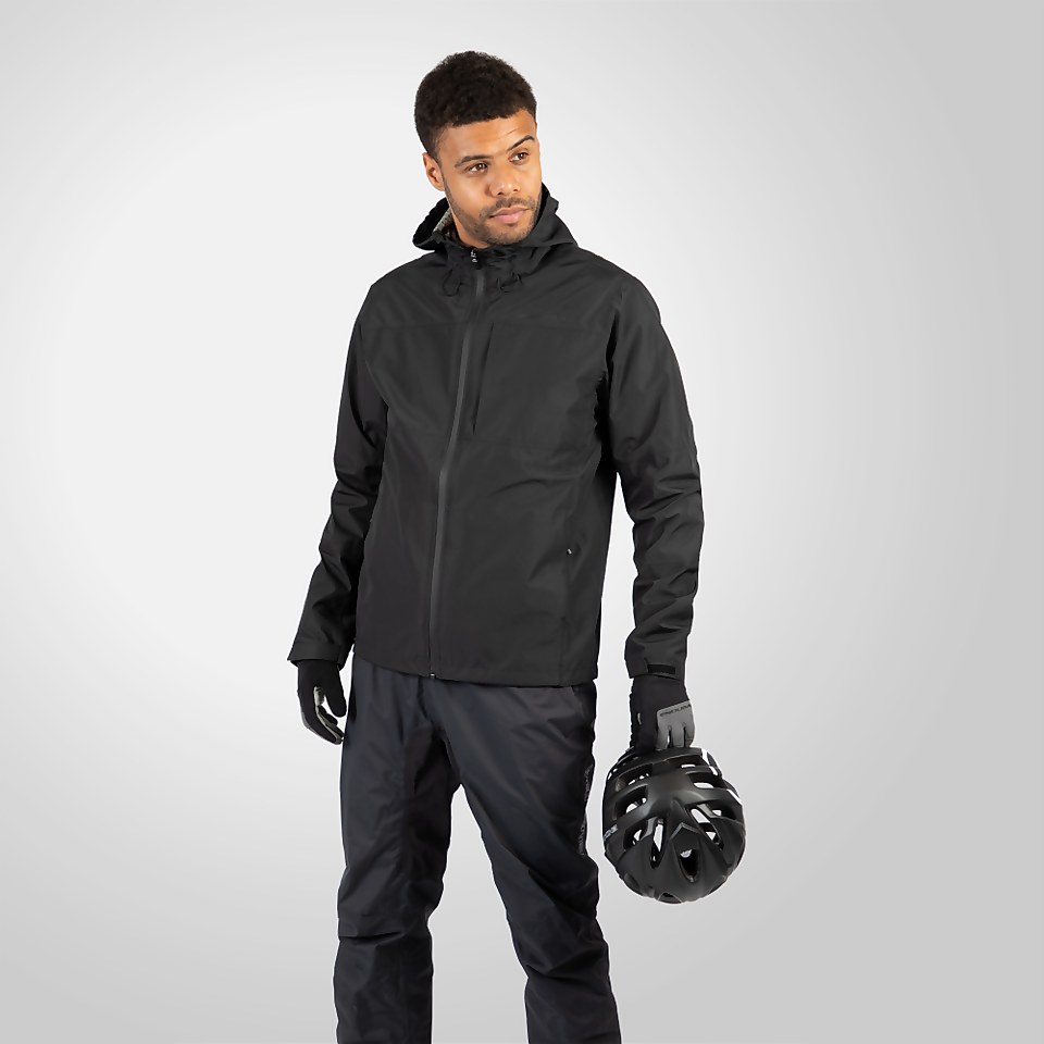 Men's Hummvee 3-In-1 Waterproof Jacket - Black