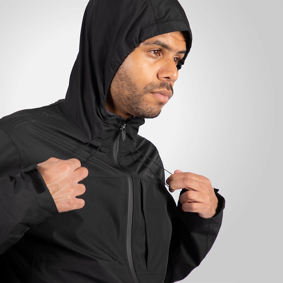 Men's Hummvee 3-In-1 Waterproof Jacket - Black