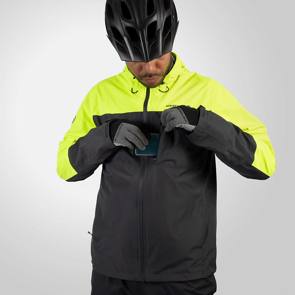 Men's Hummvee 3-In-1 Waterproof Jacket - Hi-Viz Yellow