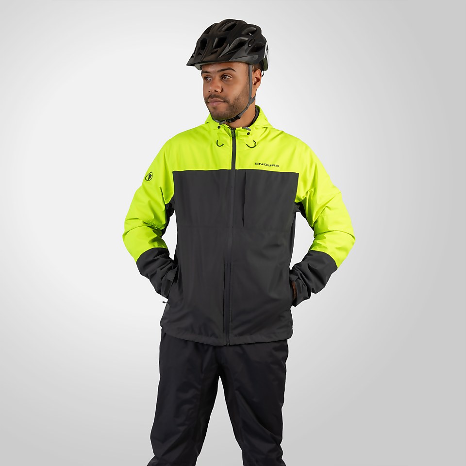 Men's Hummvee 3-In-1 Waterproof Jacket - Hi-Viz Yellow
