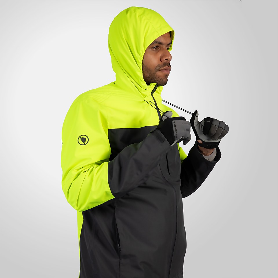 Men's Hummvee 3-In-1 Waterproof Jacket - Hi-Viz Yellow