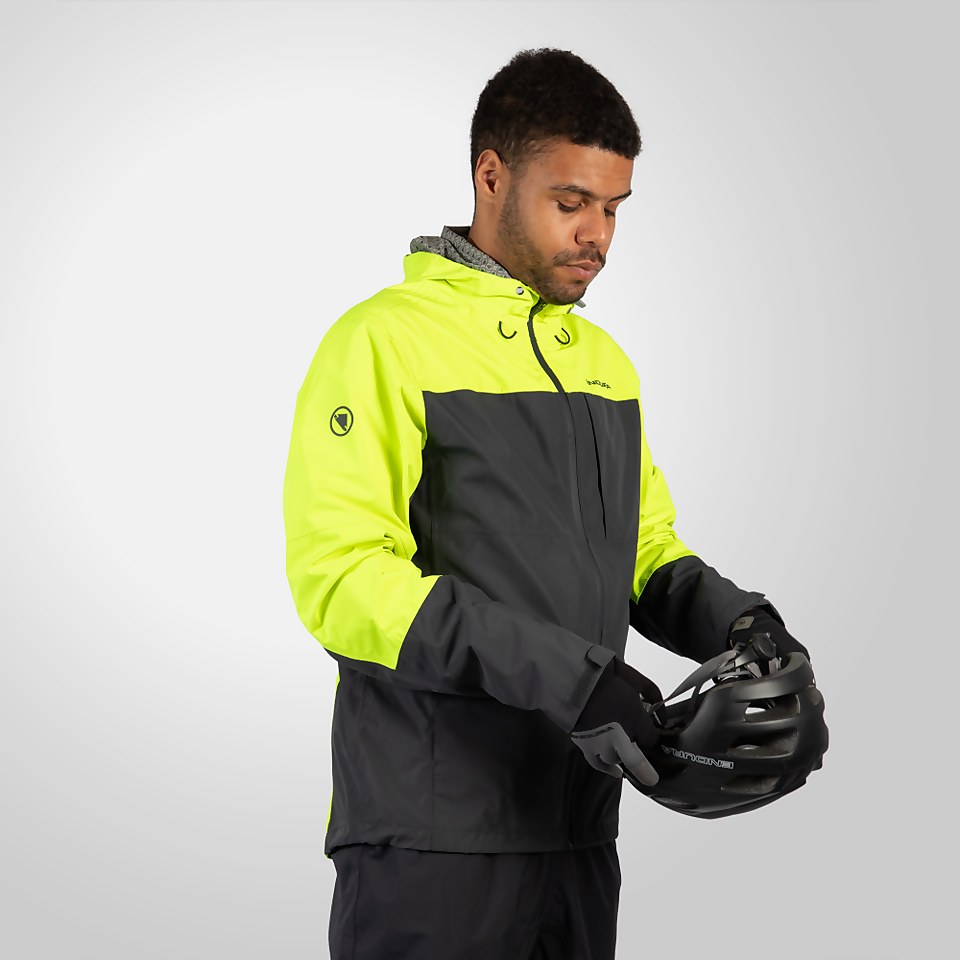 Men's Hummvee 3-In-1 Waterproof Jacket - Hi-Viz Yellow