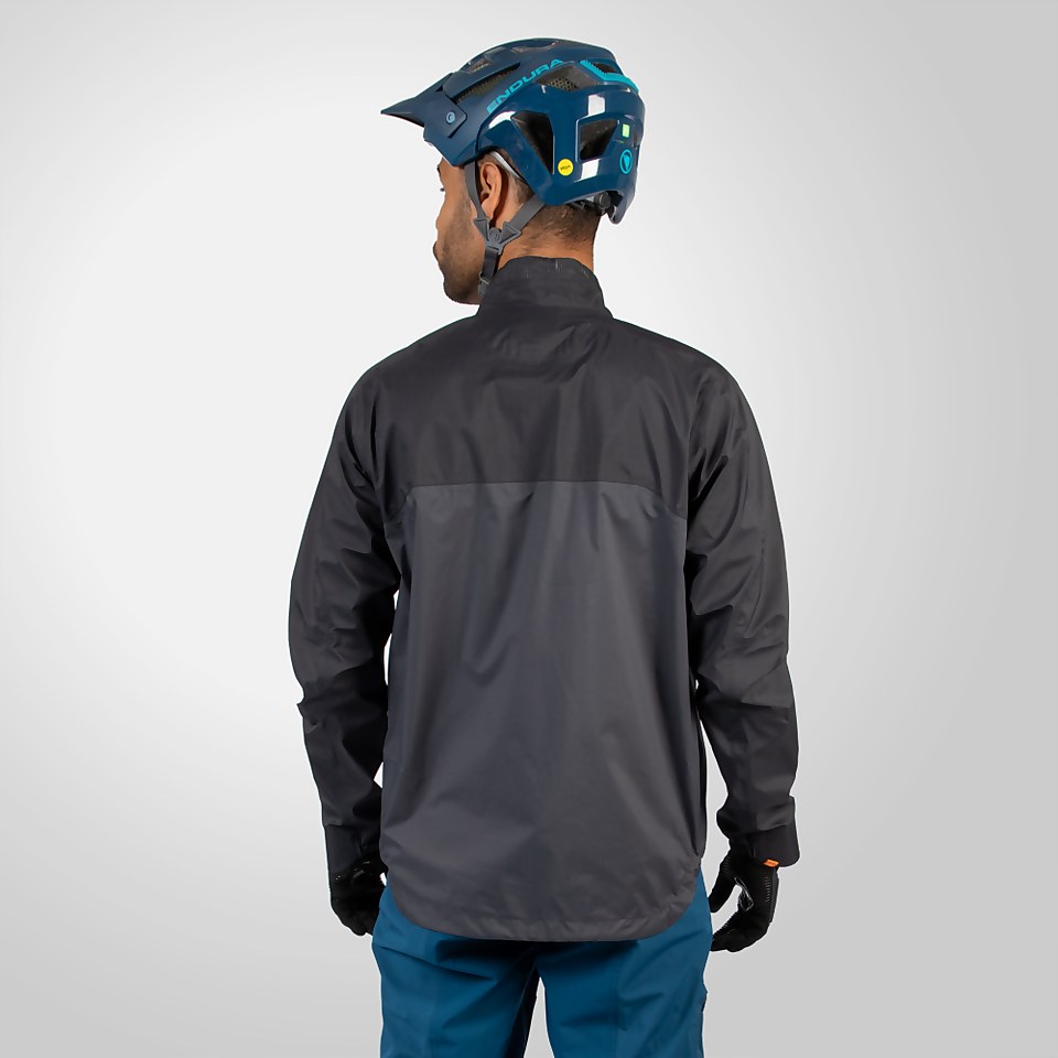 Men's MT500 Lite Pullover Waterproof Jacket - Black