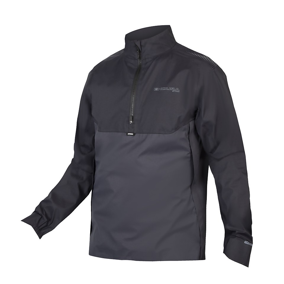 Men's MT500 Lite Pullover Waterproof Jacket - Black