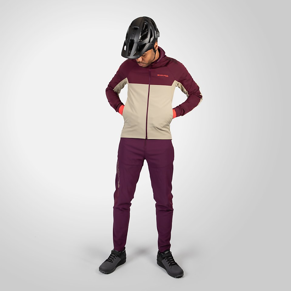MT500 Thermisches Hemd II (langarm) für Herren - Aubergine