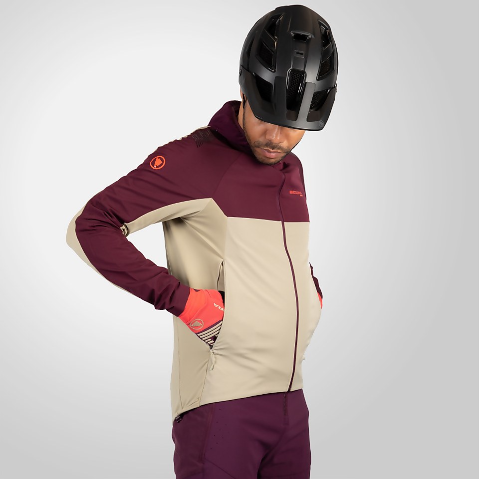 MT500 Thermisches Hemd II (langarm) für Herren - Aubergine
