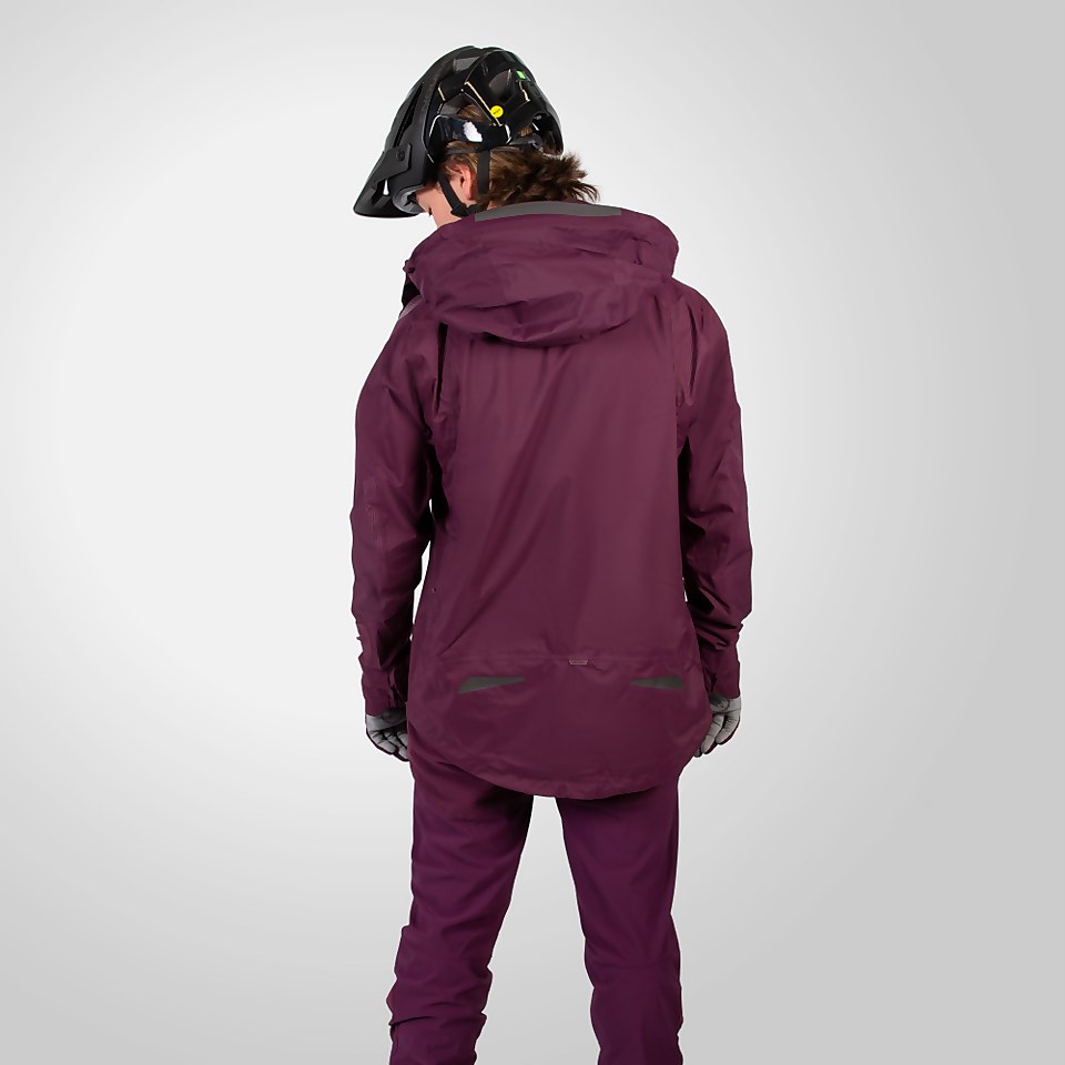 MT500 Wasserdichte Jacke II für Herren - Aubergine