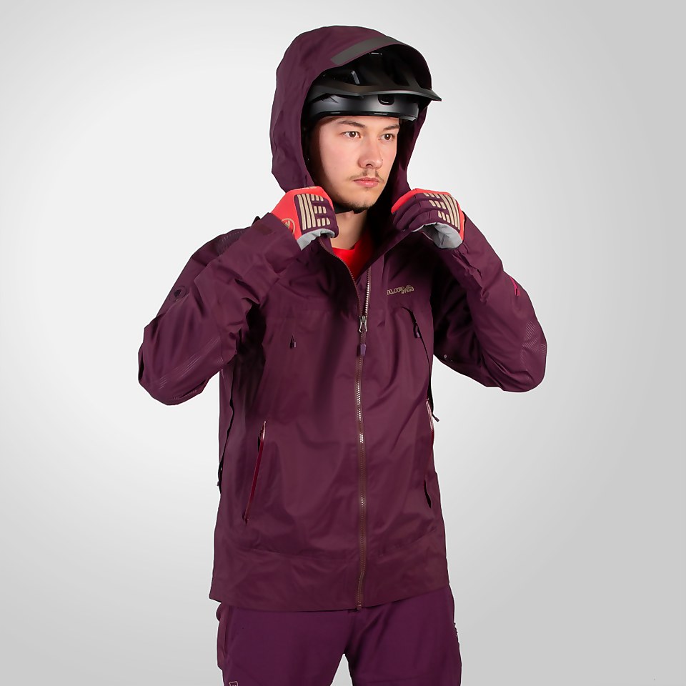 MT500 Wasserdichte Jacke II für Herren - Aubergine
