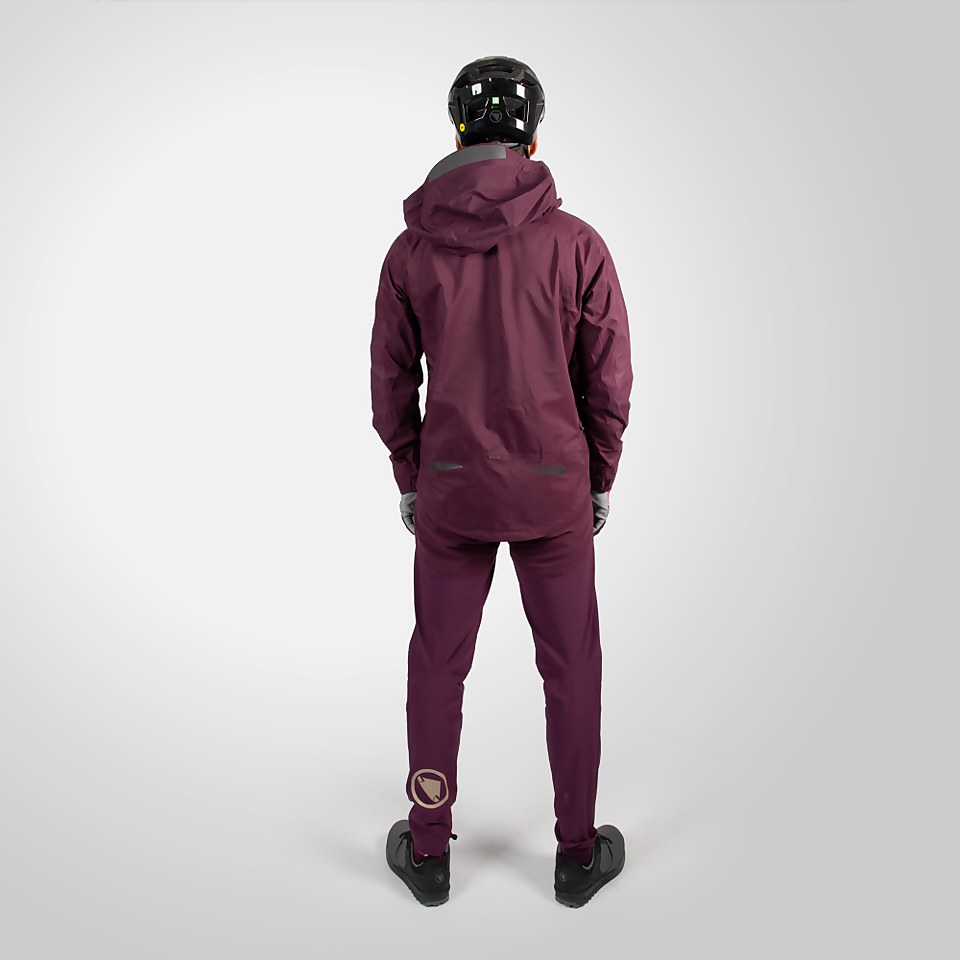 MT500 Wasserdichte Jacke II für Herren - Aubergine