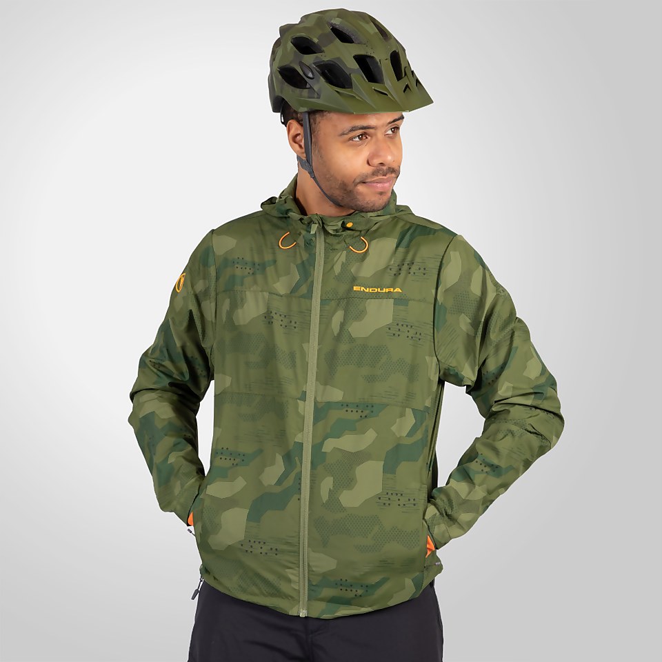 Men's Hummvee Windproof Shell Jacket - Tonal Olive