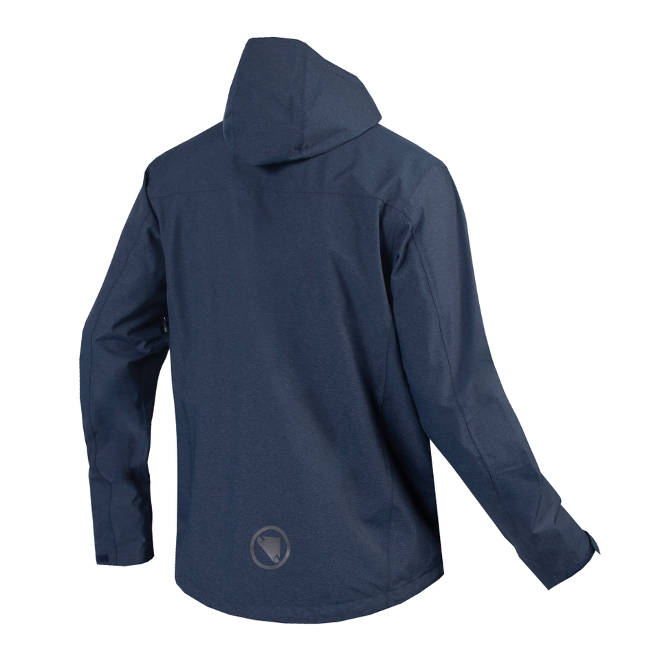 Hummvee Wasserdichte Kapuzenjacke für Herren - Ink Blue