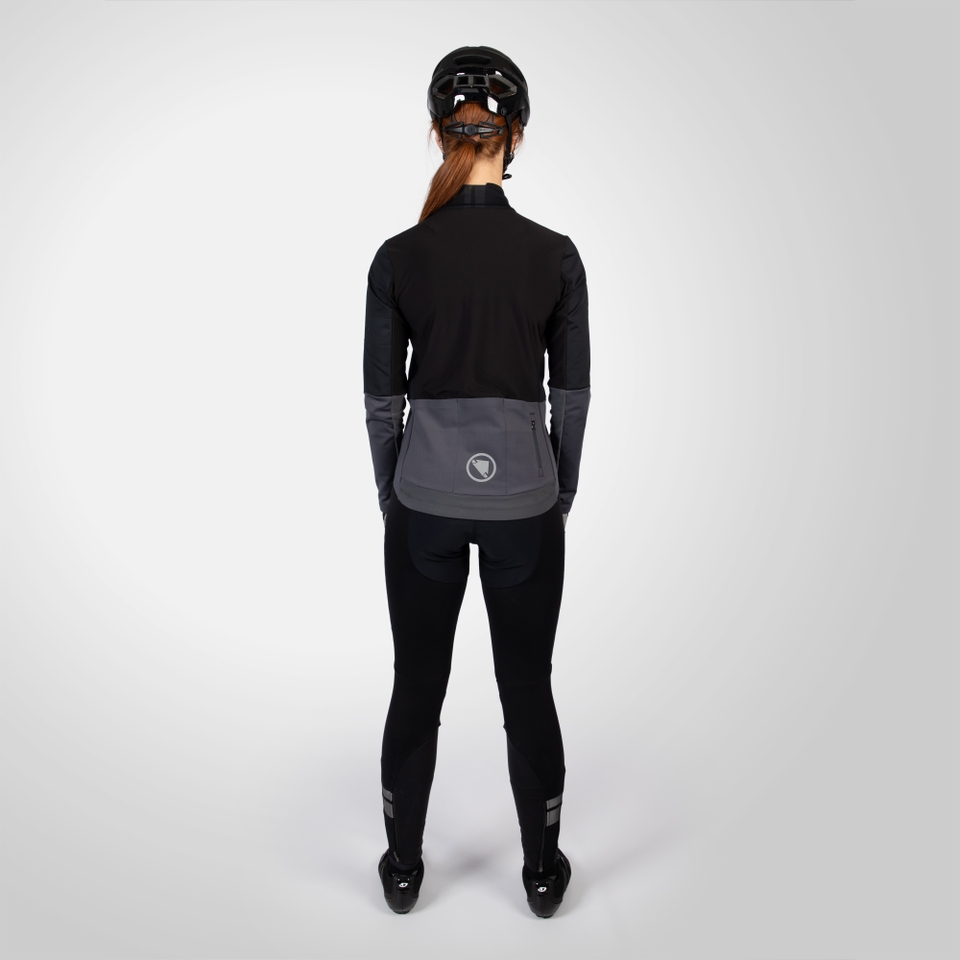 Women's FS260 Jetstream L/S Jersey - Black